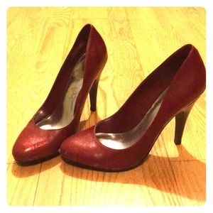 Jessica Simpson red pumps size 7.5